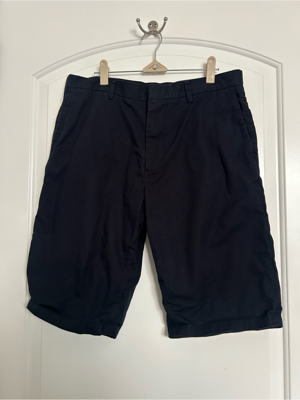 COS Men's Black Classic 100% Cotton Shorts size 34 chic preppy minimalist